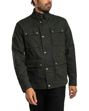 Superdry Wax Racer-Jas, Groen