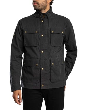 Superdry Wax Racer-Jas, Grijs