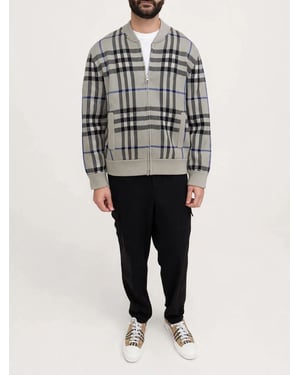Burberry Stickad jacka Lichen Ip Check