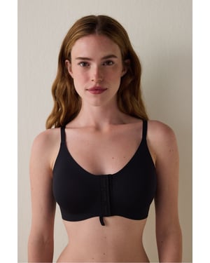 Easy Open Front-Opening Wire-Free Triangle Bra
