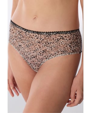 Printed Cheeky Leopard Print Hipster Briefs