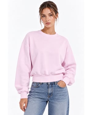 Busem Dames-sweatshirt van katoenmix
