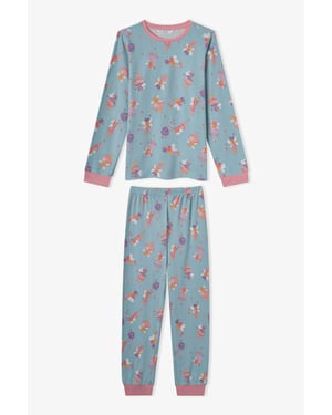 Penti Fairy Bloom meisjespyjamaset met lange mouwen