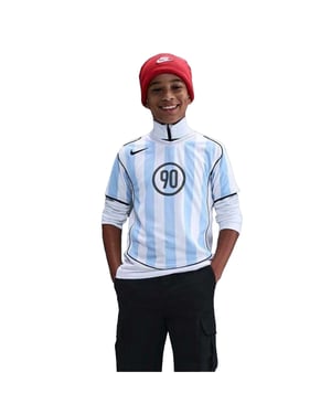 Nike Kinder-T-shirt ‘Total 90 Energy’ (Wit/blauw)