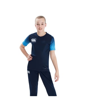 Canterbury Kinder/Kids Club Rugby Jersey (Marine/Sky)