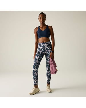 Dare 2B Womens/Ladies Influential II Abstract Leggings (Navy Ink)