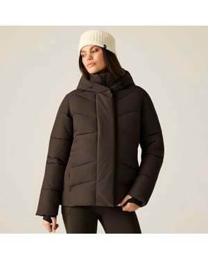 Dare 2B Womens/Ladies Lustre Padded Jacket (Hot Fudge)