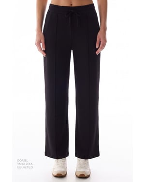 Women's Modal Straight-Leg Pants High
