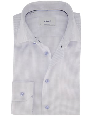 Overhemd Eton Contemporary Fit lichtblauw