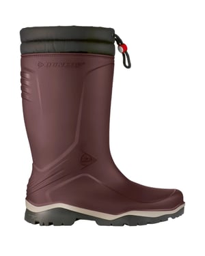Dunlop Unisex Blizzard Wellington Laarzen voor volwassenen (Bordeauxrood/Grijs/Zwart)