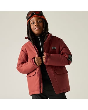 Dare 2B Shredder II-skijas voor kinderen (Rustiek rood)