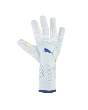 Puma Unisex-målvaktshandskar för vuxna – ”Future Ultimate Goalkeeping” (Blå)