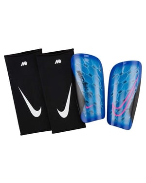 Nike Mercurial Lite-benplattor, set (Blå/Svart)