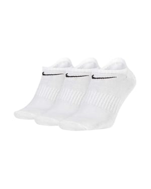 Nike Unisex Adult No-Show Socks (White)