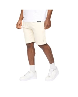 Crosshatch Bardon lediga shorts för herr (Neutral Stone)