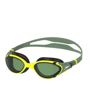 Speedo Biofuse 2.0-zwembril (Groen/Geel)