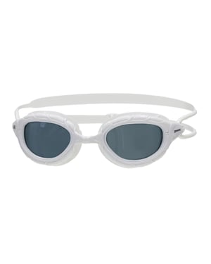 Zoggs SNR Predator Swimming Goggles (White/Tint/Smoke)