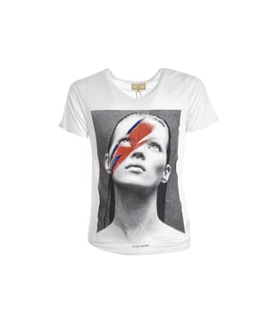Kortärmad t-shirt med rund hals för män 13S1LT001