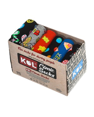 Set-6 Sokken met hoge antilekrand KL9001 dames