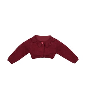 Girl's tricot knit jacket 6622W14