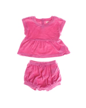 Kortärmat set 869434 baby flicka