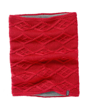 Jack Wolfskin Womens/Ladies Plait Loop Snood (Red Fire)