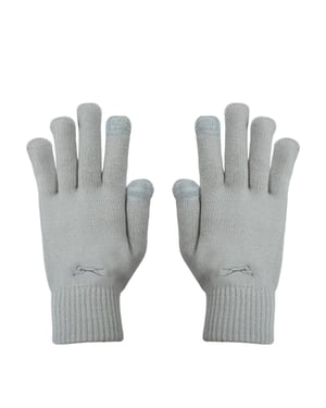 Slazenger Gebreide Unisex-handschoenen voor volwassenen (Grijze druk)