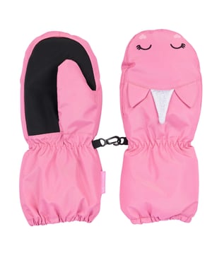 Trespass Skiwanten met bedeltjes voor meisjes (Roze)