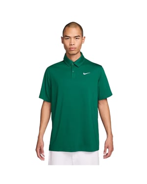 Nike Mens Good Dri-FIT Polo Shirt (Malachite Green/White)