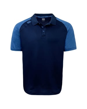 Canterbury Mens Elite Polo Shirt (Navy/Blue Navy)