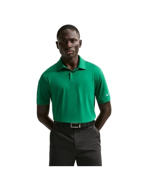Nike Mens Velocity Polo Shirt (Malachite Green/White)