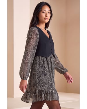Petite Waistcoat Dress