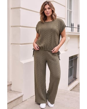 Curve Jacquard Trouser