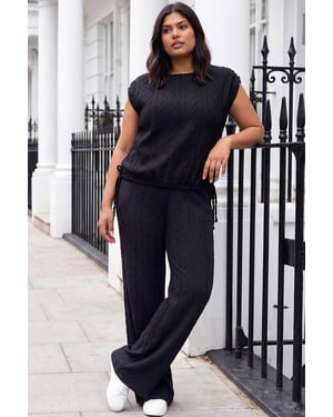 Curve Jacquard Trouser