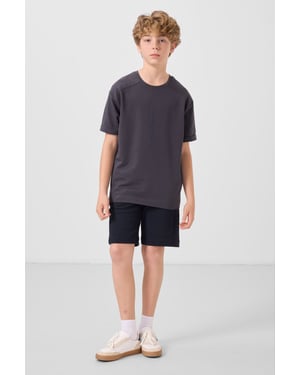 Shorts van katoenmix