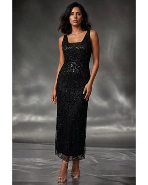 Embellished Maxi Dress