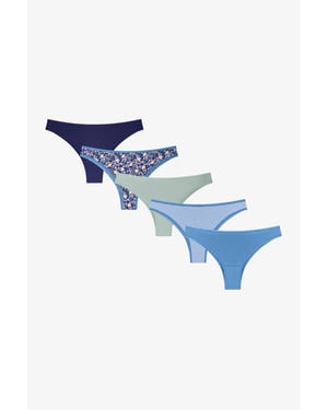 Sugarplum Floral 5-Pack Brazilian Briefs