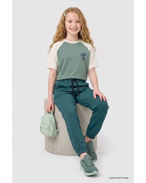 Joggingbroek met taps toelopende pijpen