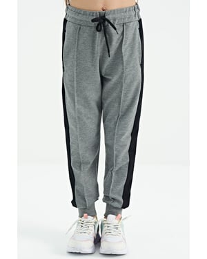 Joggingbroek van katoenmix
