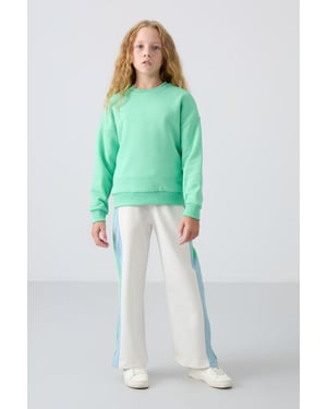 Tommy Life Joggingbroek met wijde pijpen