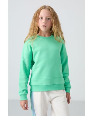 Cotton-Blend Sweatshirt