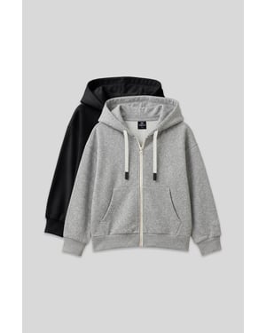 2-Pack Hooded Zip Sweatshirts