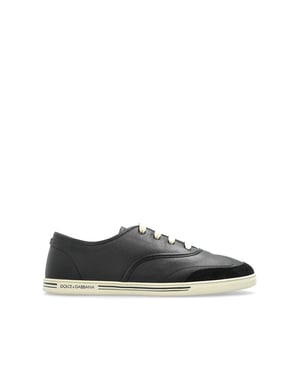 Leather sports shoes