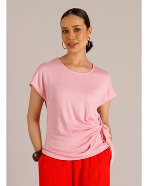 YEST YYMariza Tops - Bright Pink