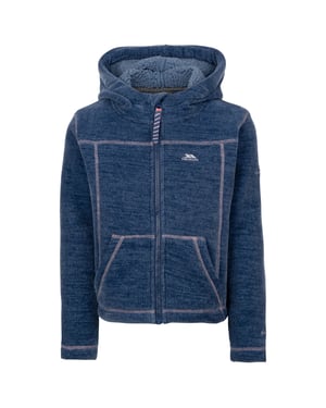 Trespass Girls Cossie Fleece Jacket (Denim Blue)