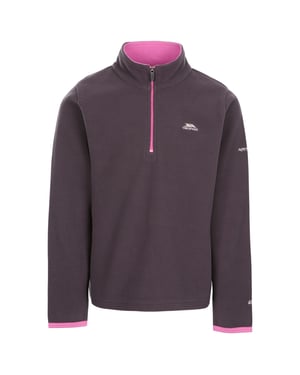 Trespass Childrens/Girls Sybil Micro Fleece (Dark Grey)