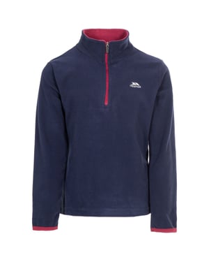 Trespass Childrens/Girls Sybil Micro Fleece (Navy/Raspberry)
