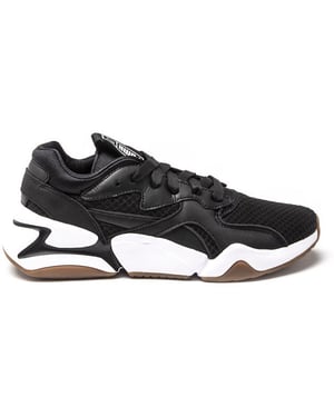 Puma Nova 90's Block Dam Svart Löpning Träningsskor