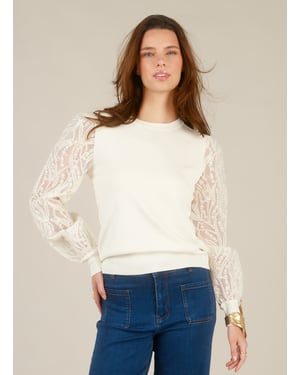 YEST YYIlarie Tops - Antique White