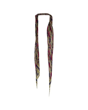 Louis Vuitton Printed Scarf in Multicolor Cotton